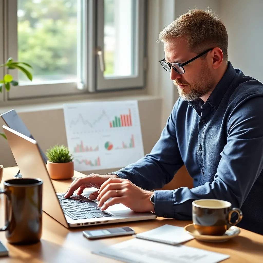 Man bespreekt hypotheekopties met financieel adviseur