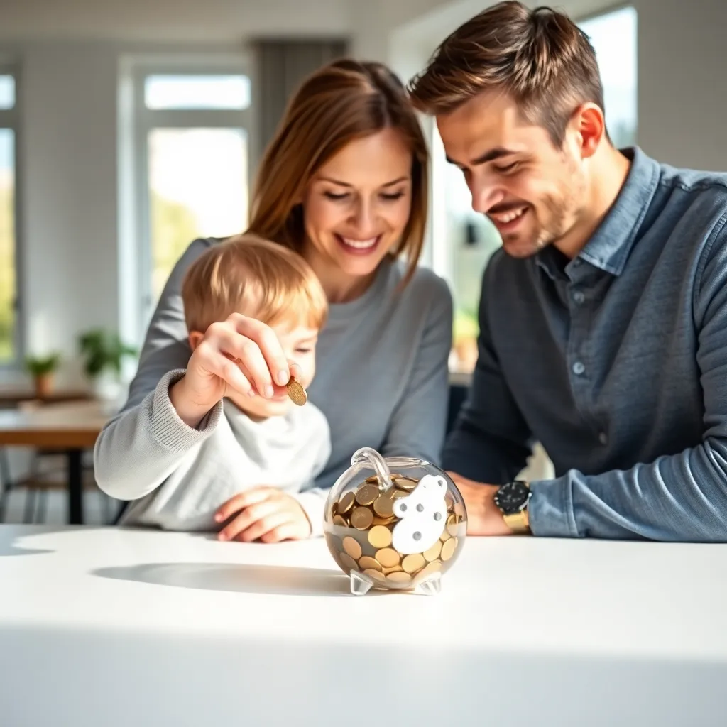 Jong stel bespreekt hun financiële toekomstplannen met een adviseur