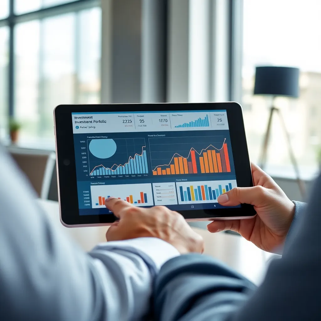 Nederlandse belegger analyseert langetermijnstrategie op computer